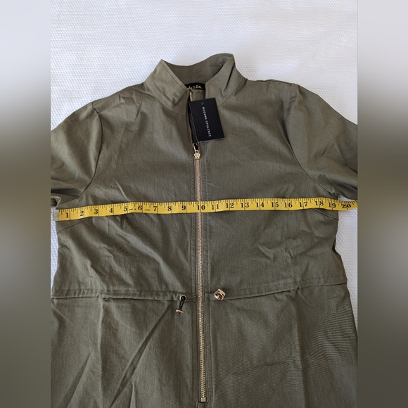 Pilot hottie Jumpsuit olive green size M Kaylee kolletion. - Picture 9 of 11